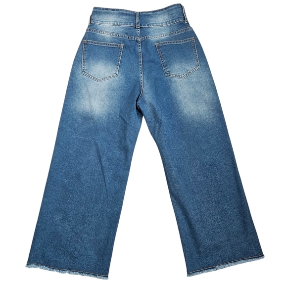 Stylewe Dime Classic Relaxed Denim Barrel Leg High Waist Jeans Medium NWT Skater - Picture 3 of 11